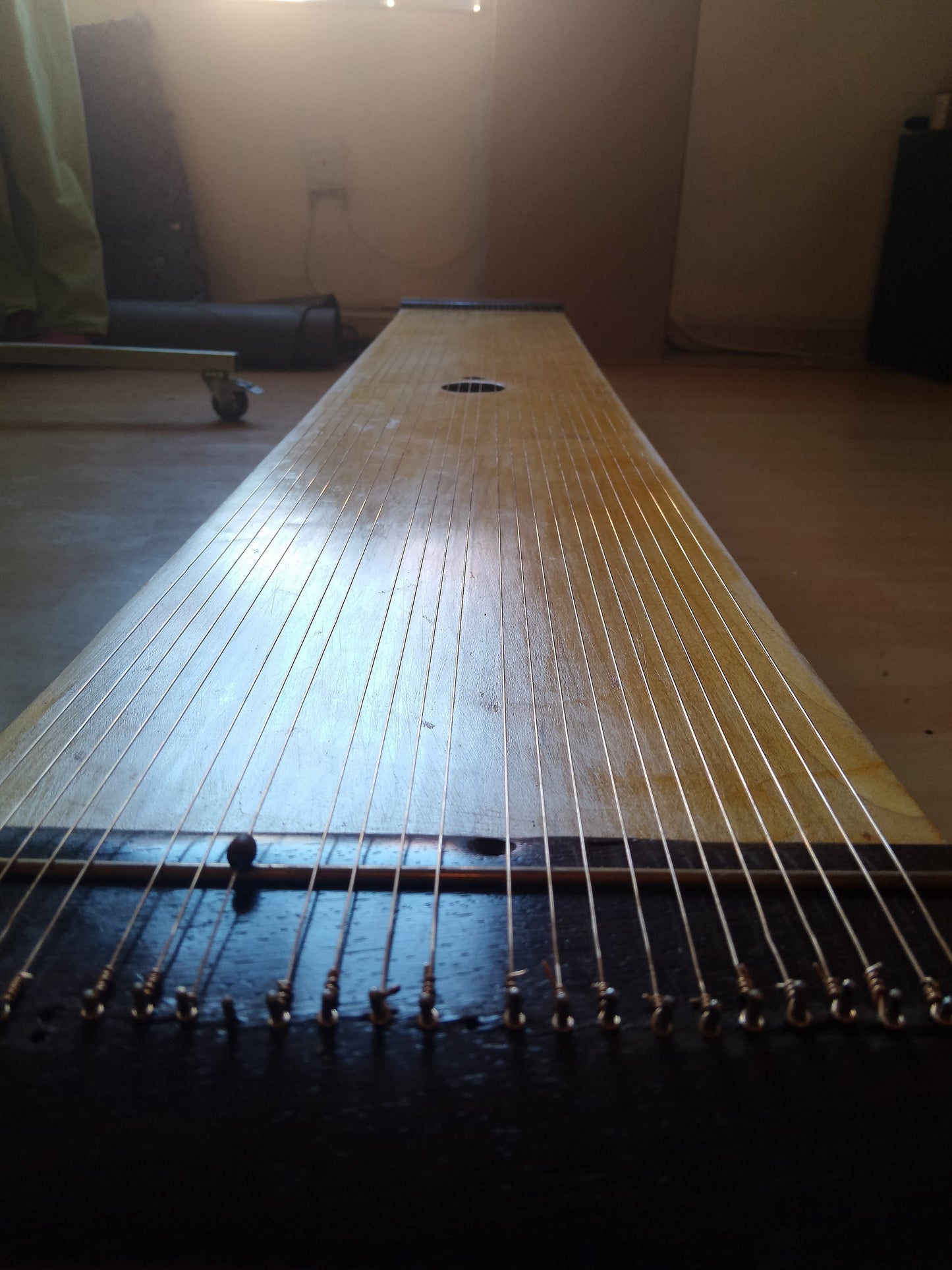 Monocordio 24 cuerdas// Monochord 150 cm Pieza unica artesanal