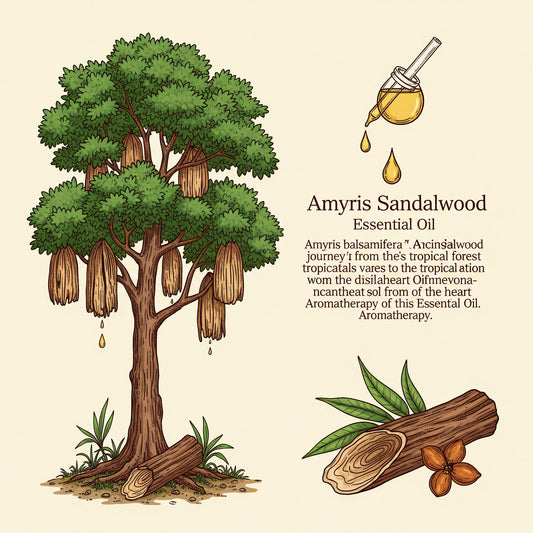 Sandalwood Amyris (Amyris Balsamifera) Essential Oil