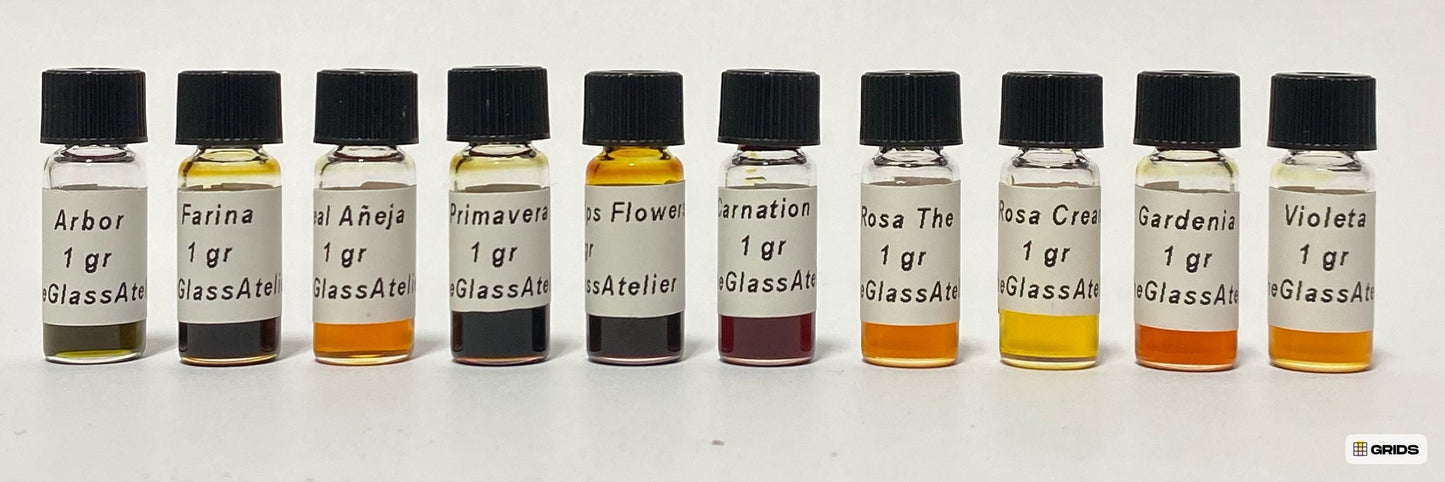 Discovery set of 10 vintage oils from my collection, 1 gram of each