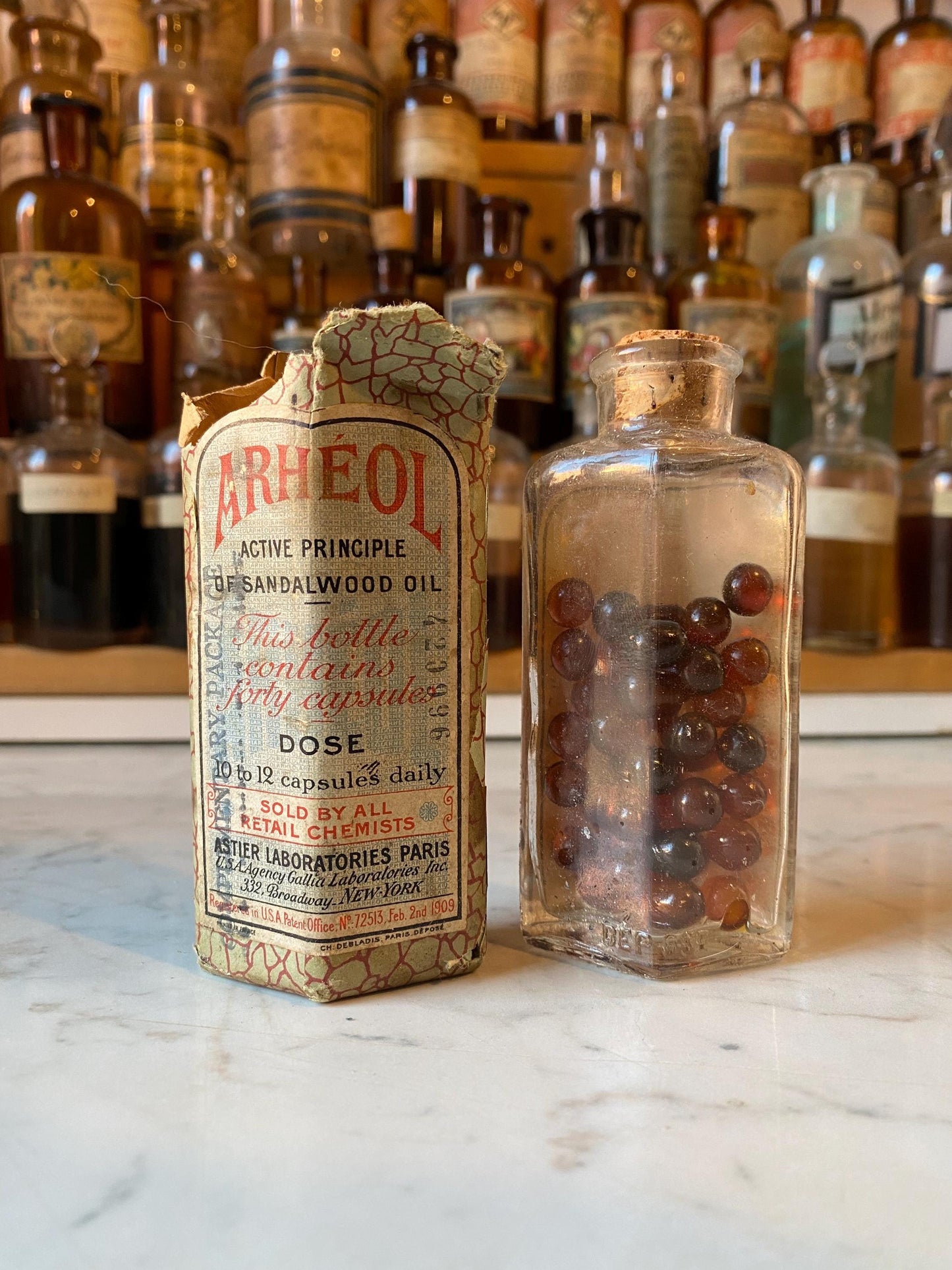 5 Sandalwood Capsules – Year 1909 | Time Sealed in Living Wood